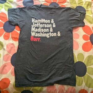 Original Hamilton Names Broadway Tee